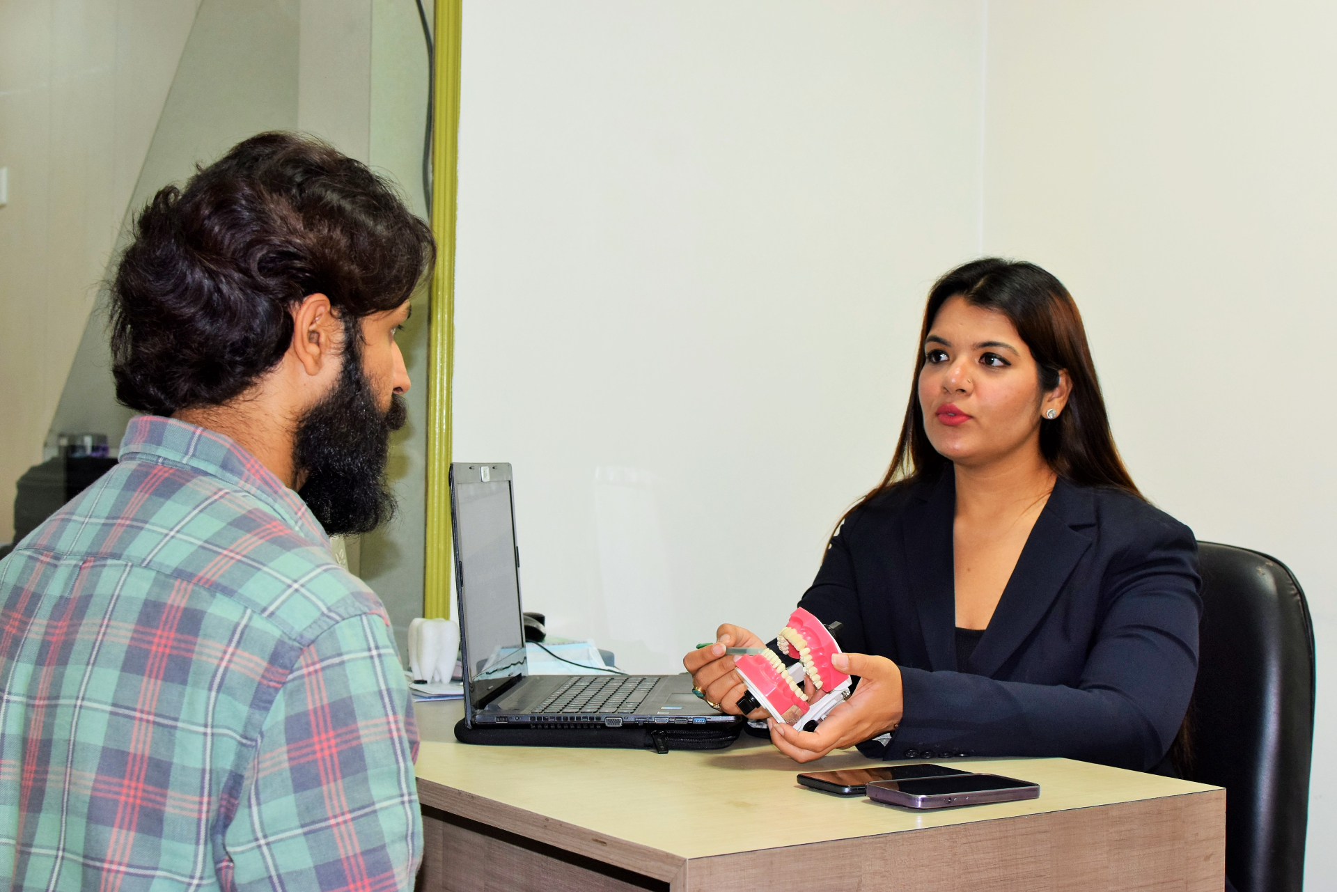Doctor consultation at 32 Diamonds clinic